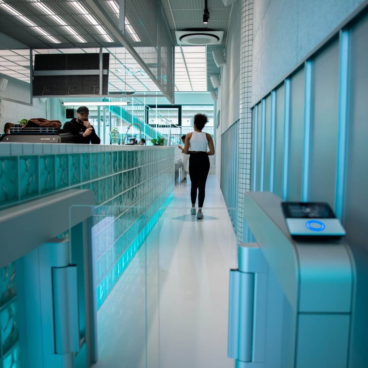 Eingangsbereich des King Kong Club Salzburg. Der Start zum ersten Personal Group Training.