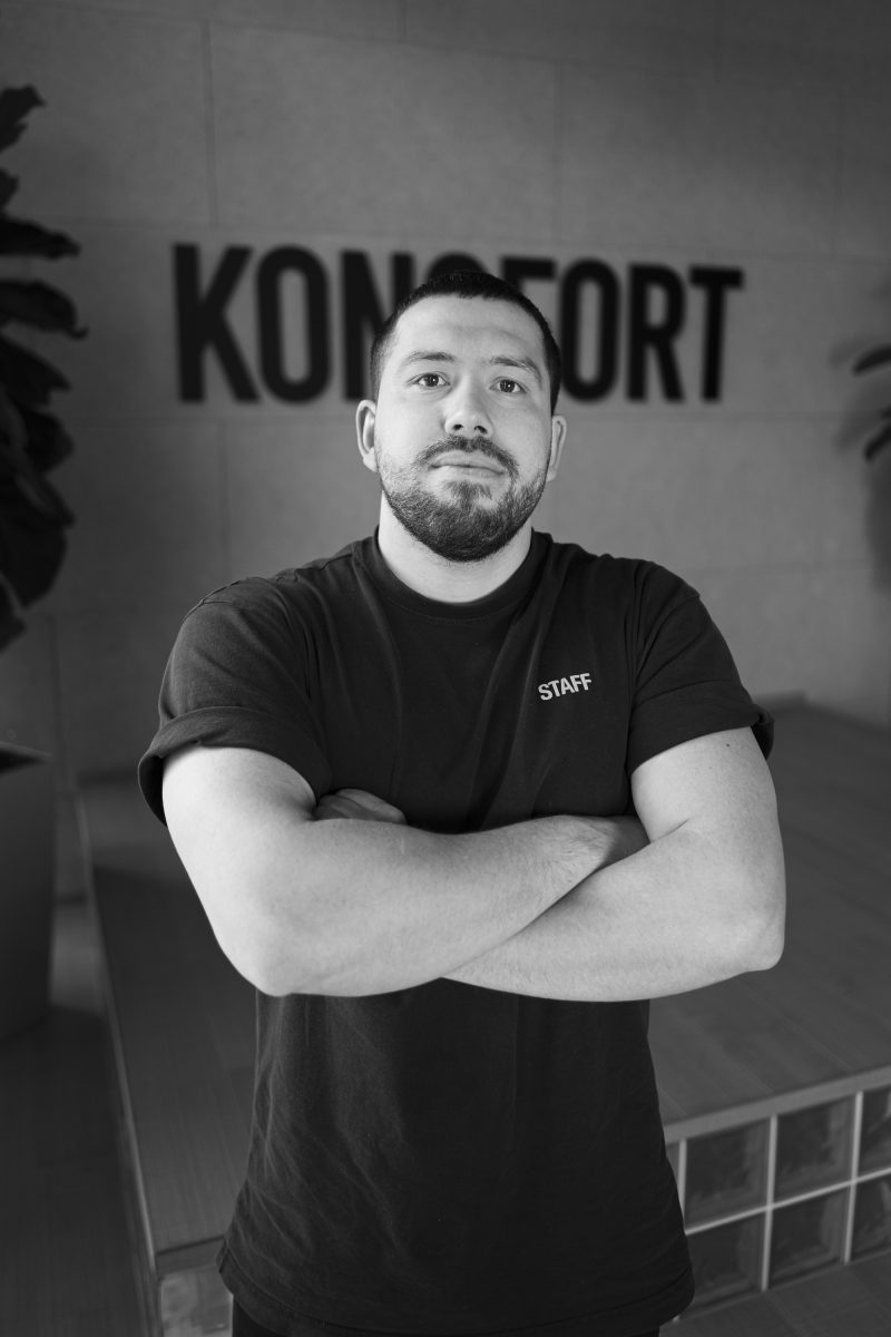 Portrait von Teammitglied Rustem